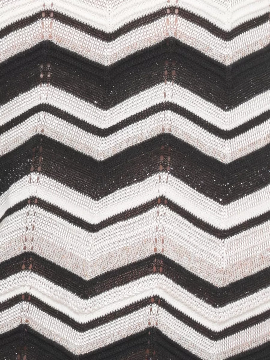 D.exterior Geometric-Pattern Full Skirt