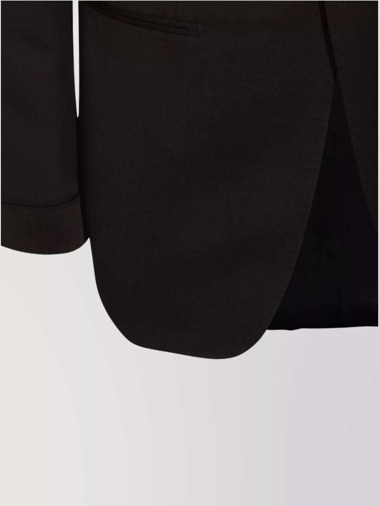 Tom Ford Luxe Suit With Satin Lapel And Buttoned Cuffs