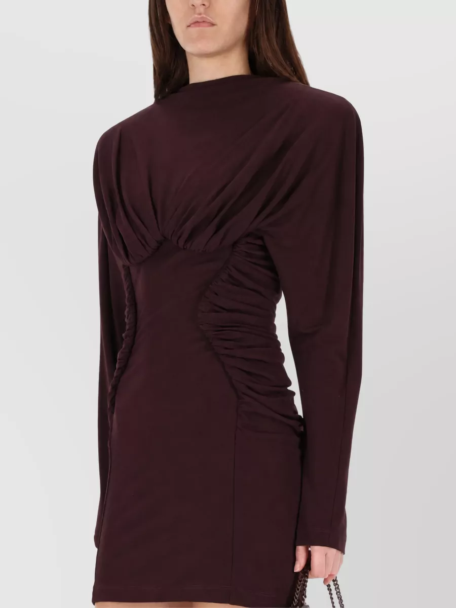 Stella Mccartney Pleated Mini Dress
