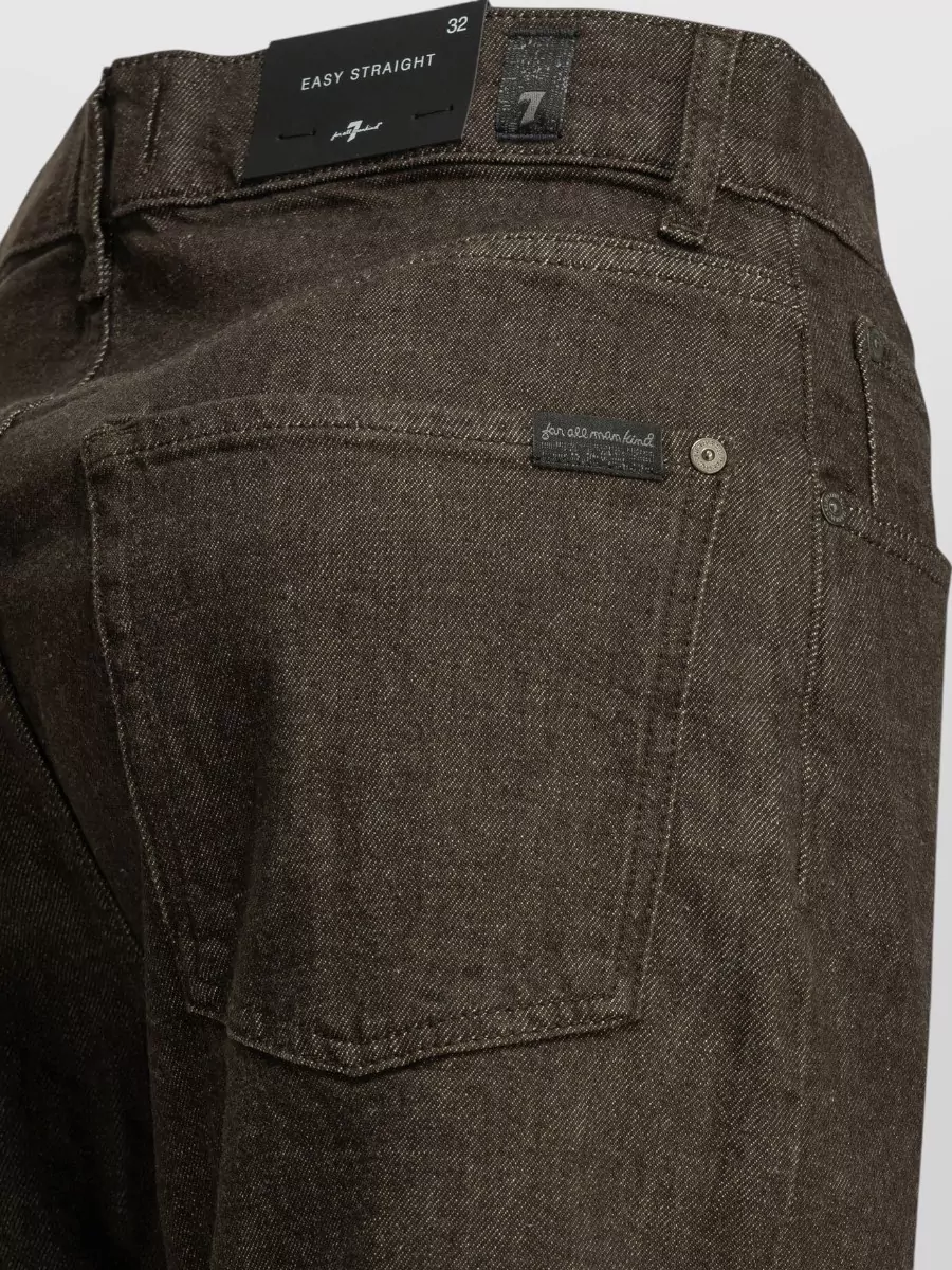 7 For All Mankind Denim Straight-Leg Jeans
