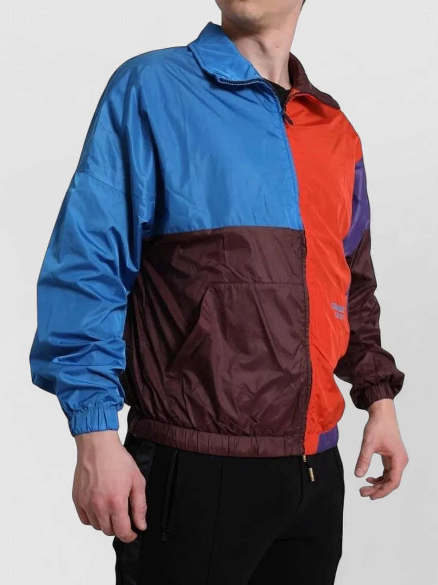 Dolce&Gabbana Colorblock Windbreaker Jacket