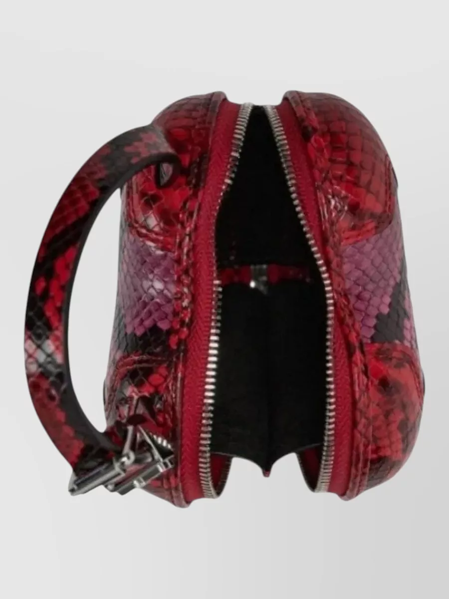 Ganni Mini Hobo Mini Printed Clutch Bag