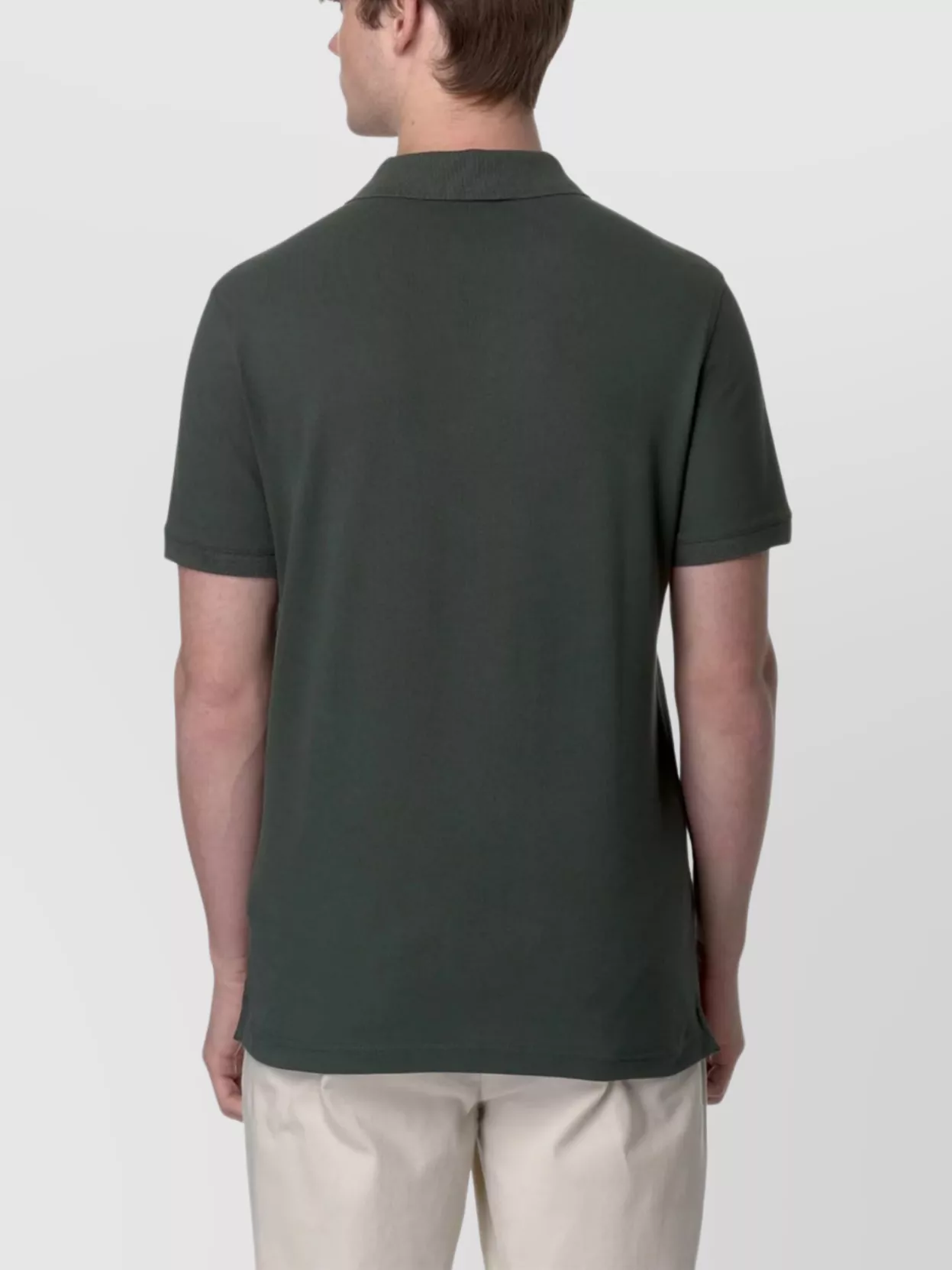 K-Way Stretch Cotton Piqué Polo Shirt