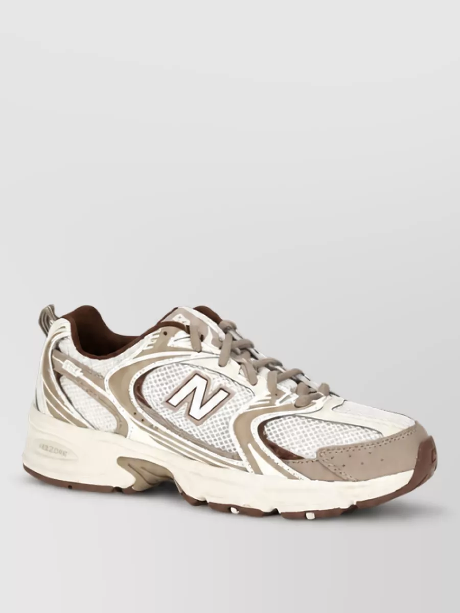 New Balance fabric athletic lace-up sneakers