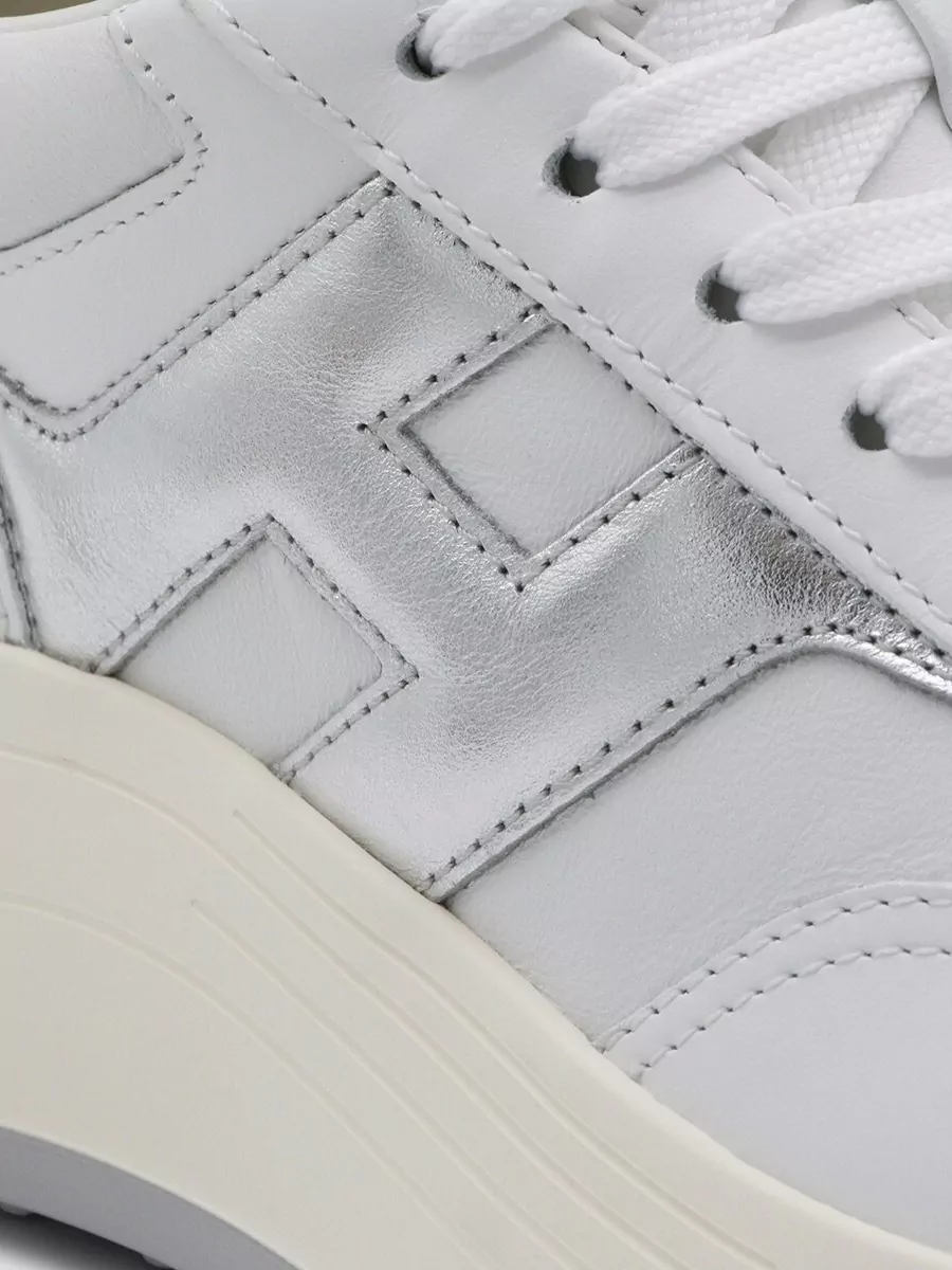 Hogan Platform Low Top Sneakers Contrast Sole