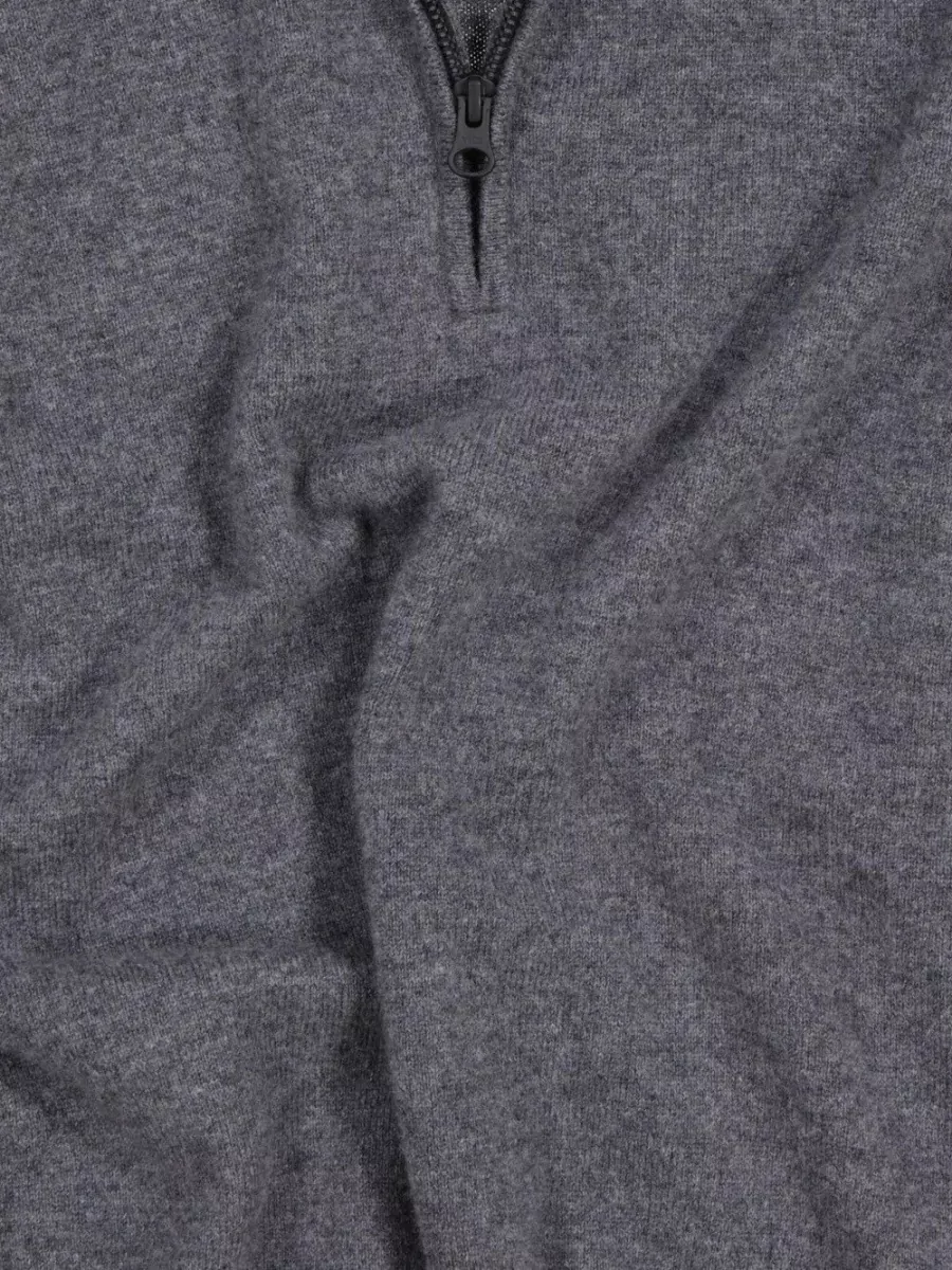 Lisa Yang Cashmere Half-Zip Sweater