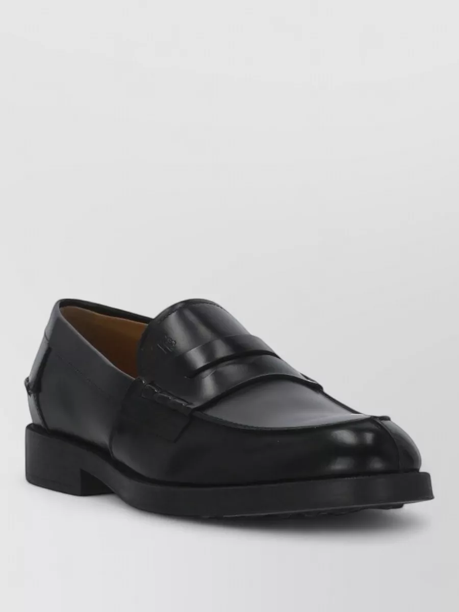 Tod's leather loafers