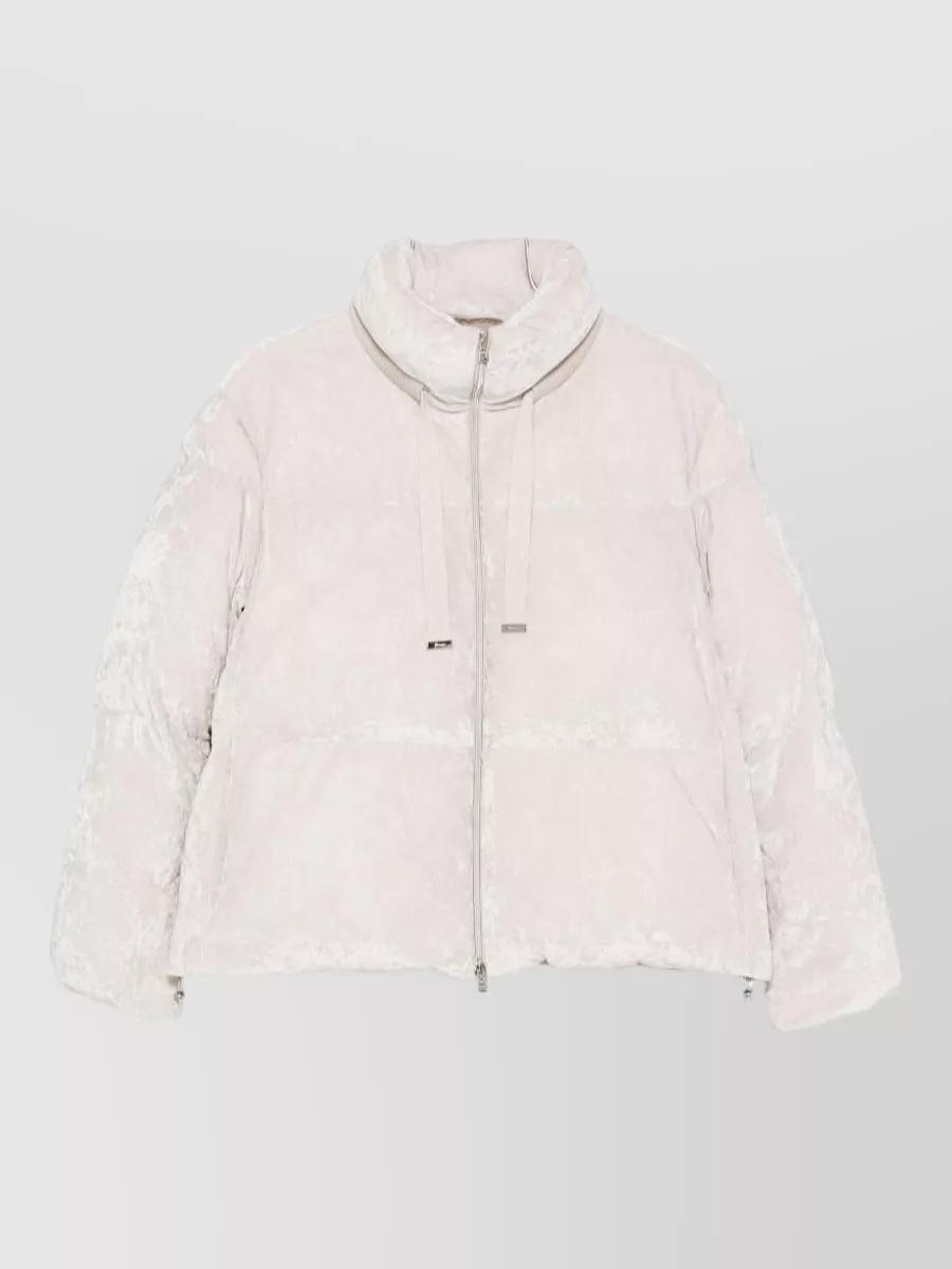 Herno quilted funnel neck puffer jacket