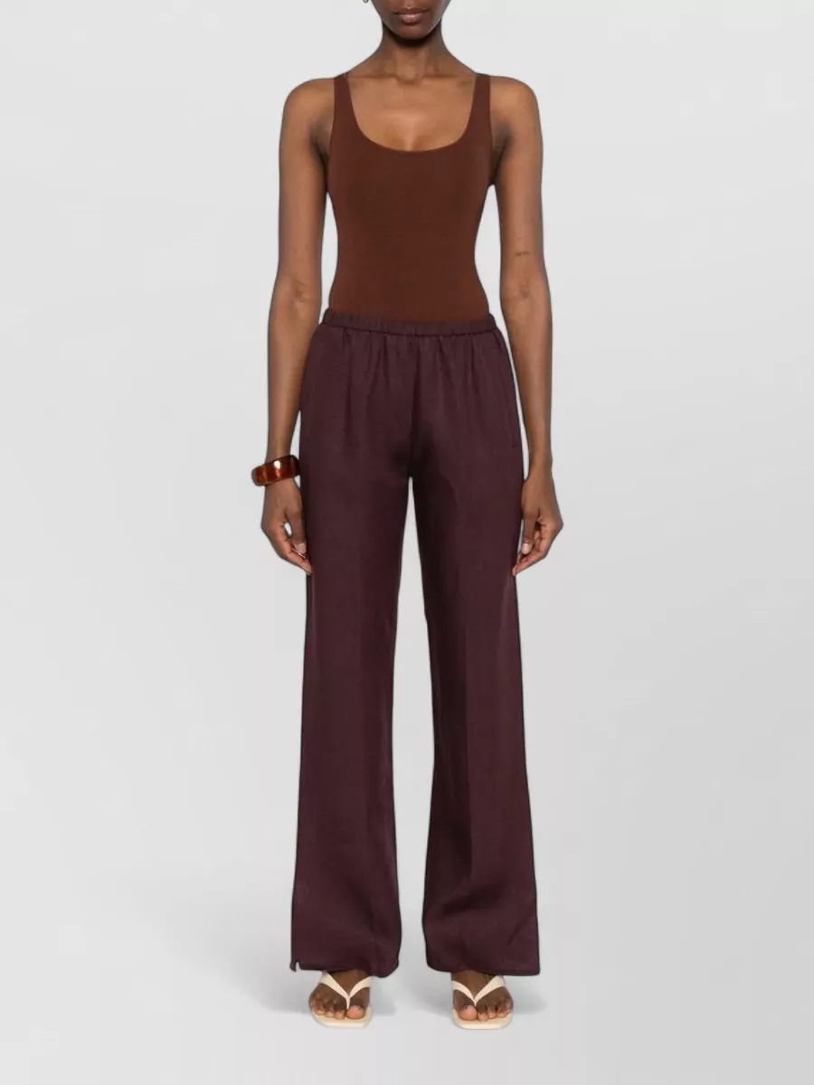 Forte Forte Linen Wide-Leg Trousers