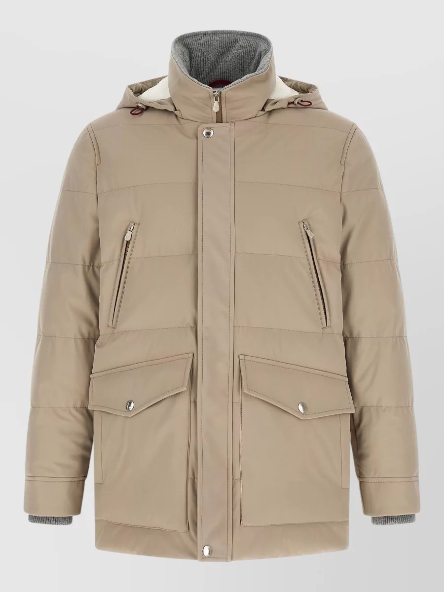 Brunello Cucinelli Quilted Puffer Coat