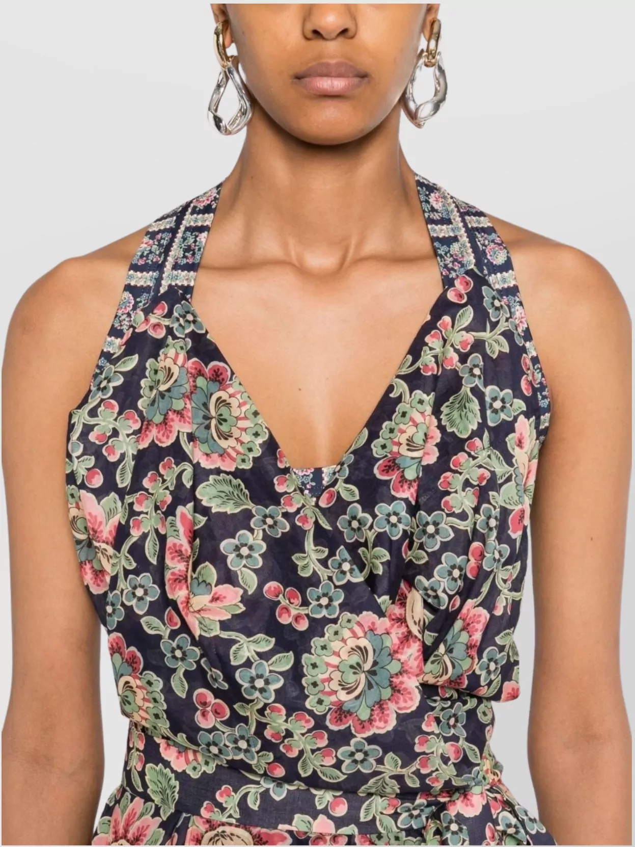 Vivienne Westwood Dress Knee Length Floral Print