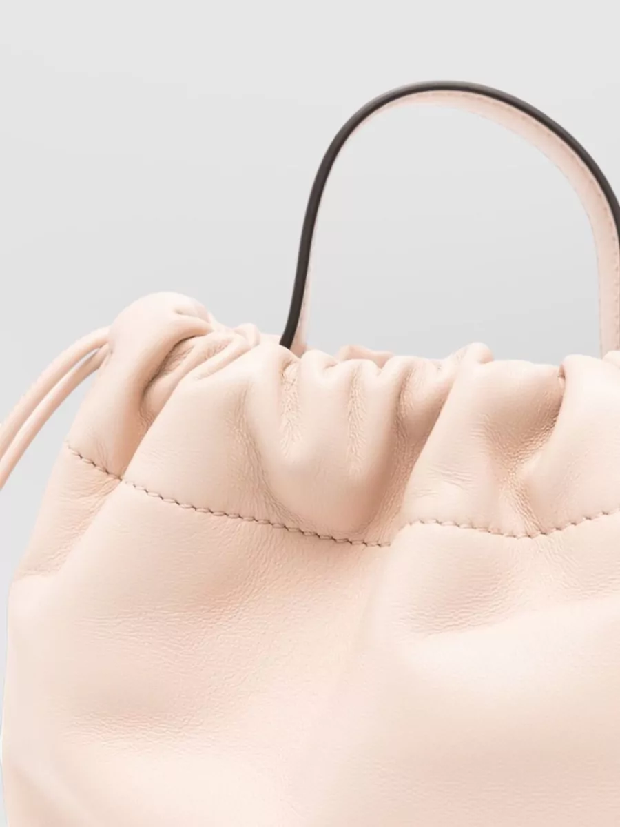 Chloé Icons Leather Bucket Bag Chain Strap Handle