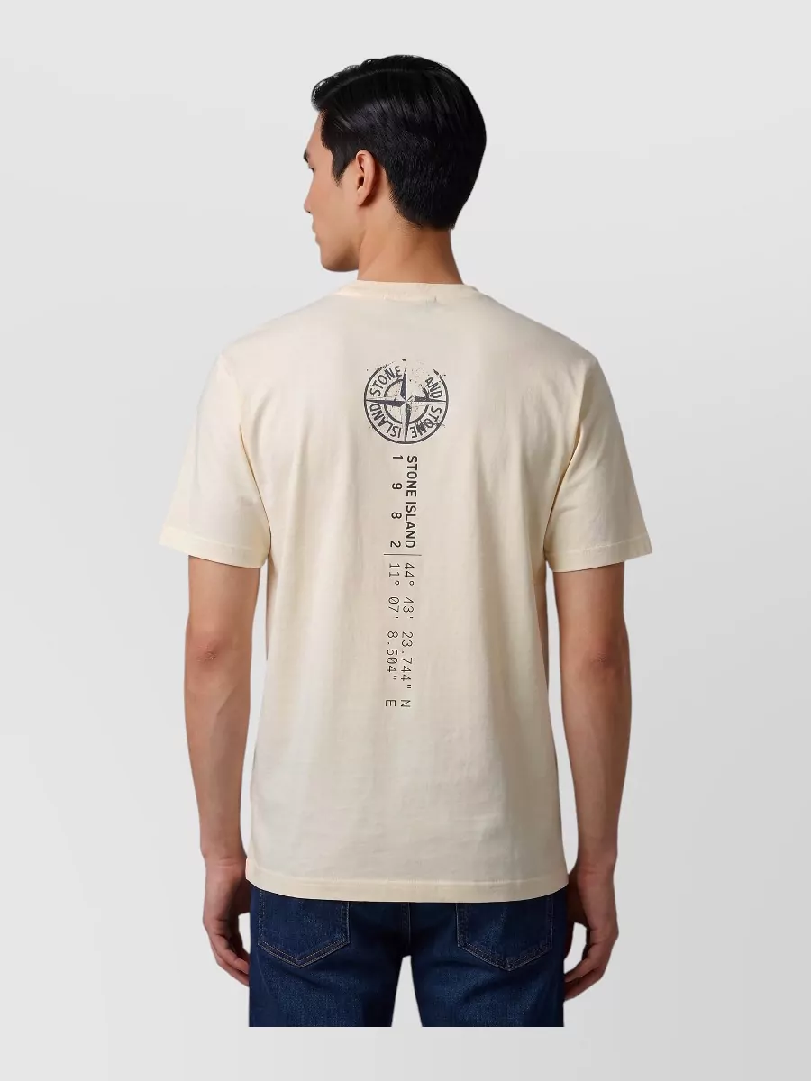 Stone Island Cotton Regular-Fit Printed T-Shirt