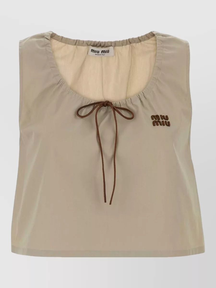 Miu Miu panama top