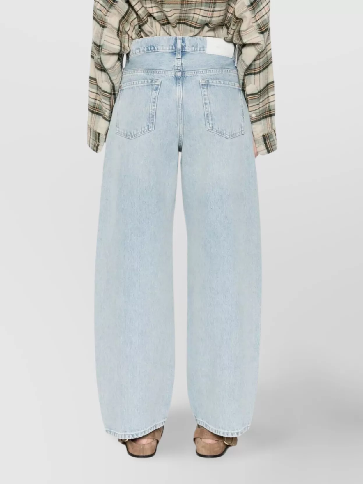 7 For All Mankind High-Waisted Twisted Jeans Belt Loops