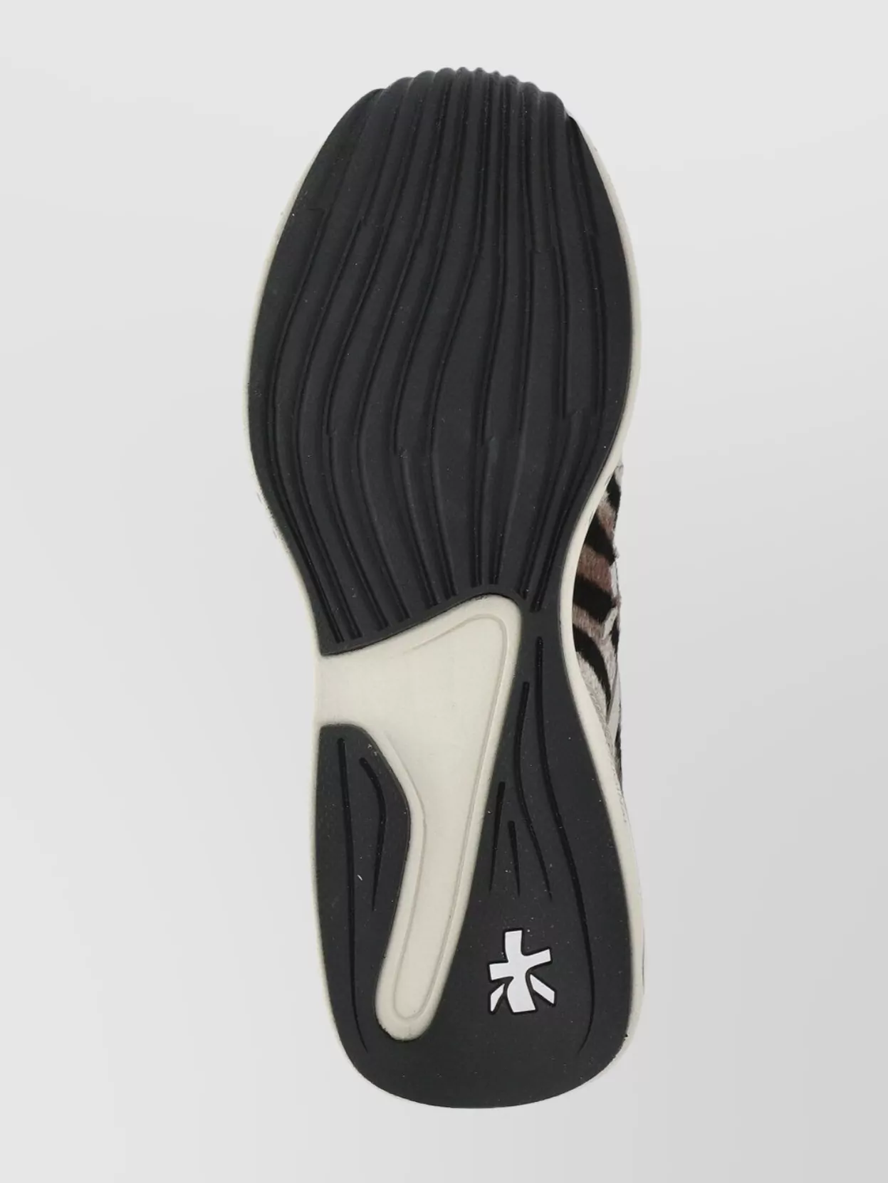 Premiata Animal Print Low Top Sneakers With Suede In Neutral