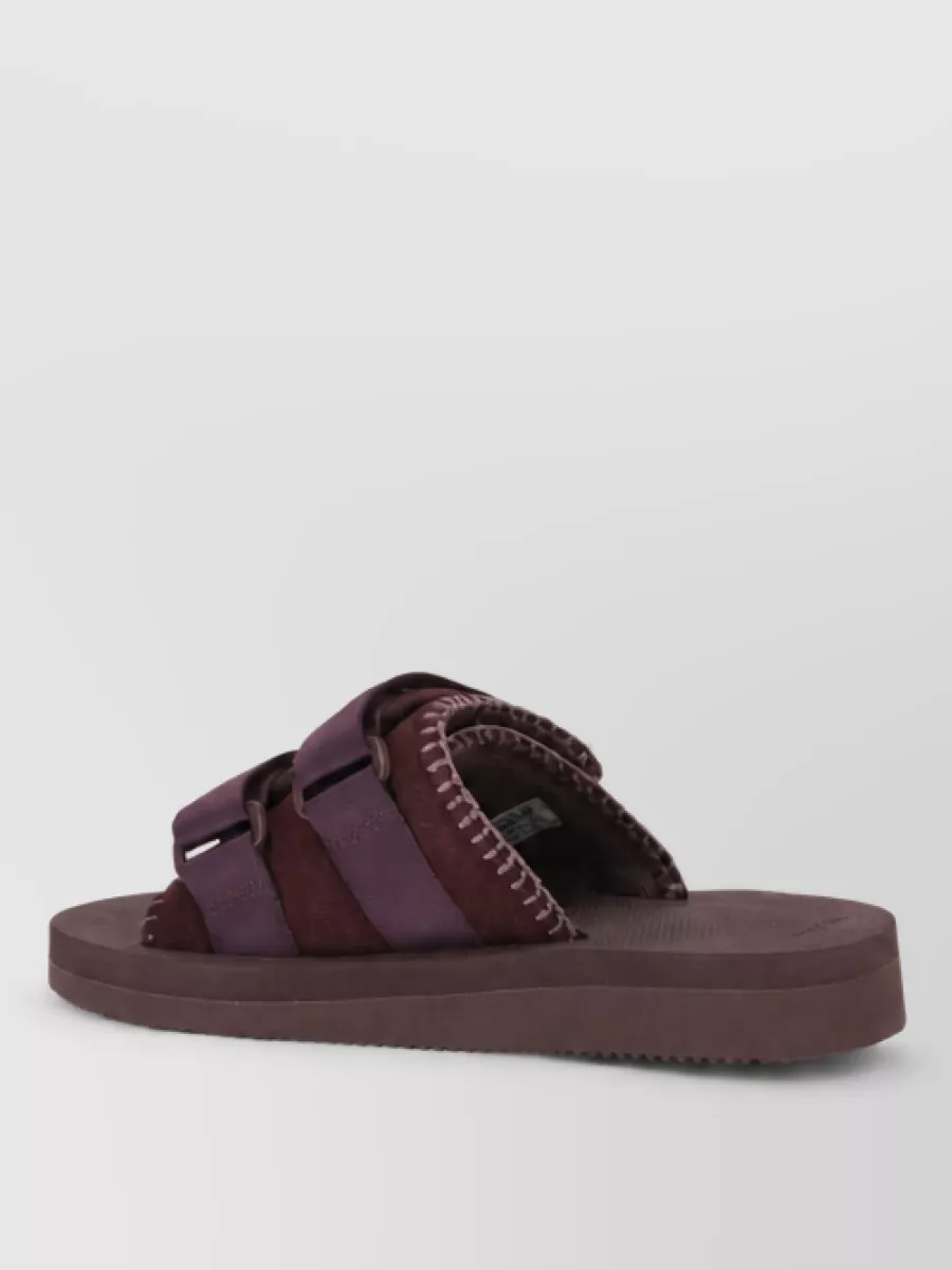 Forte Forte Crystal-Embellished Double-Strap Slides