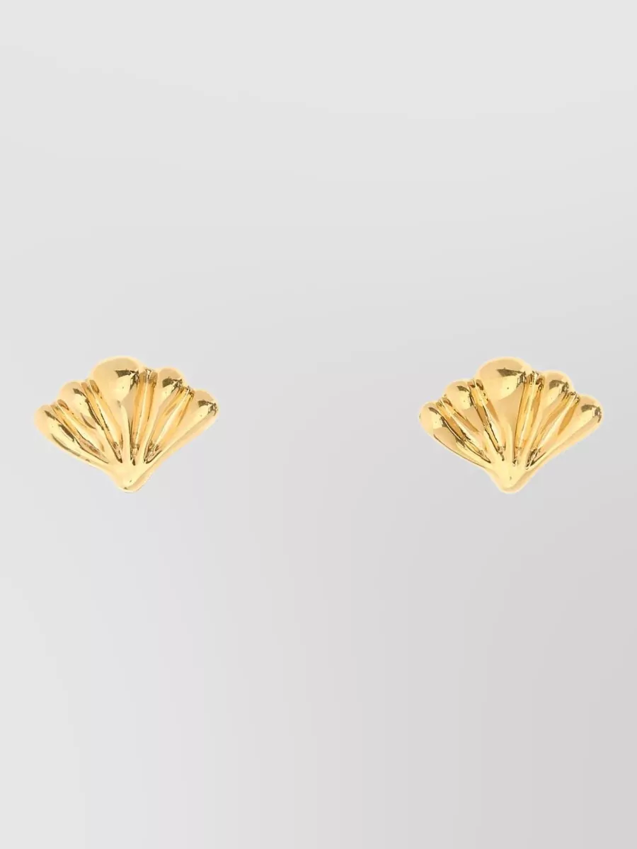 Chloé Brass Hoop Earrings