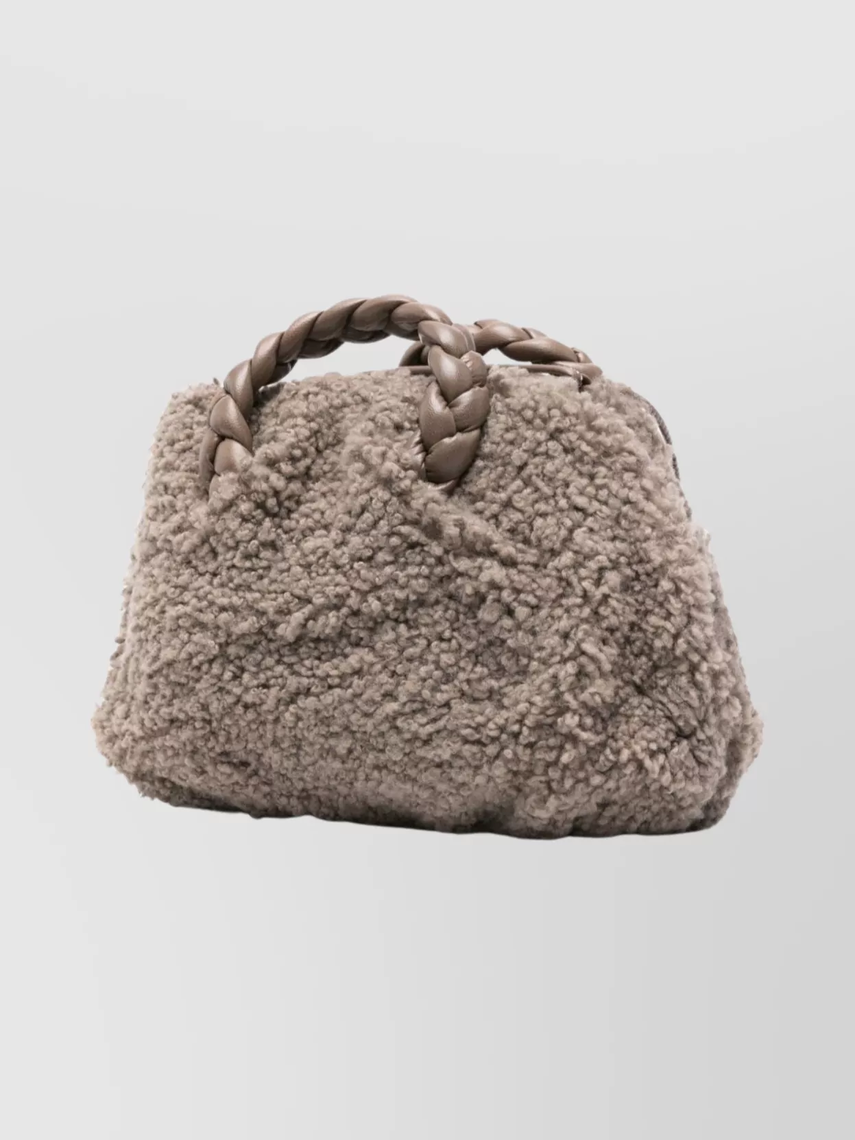Hereu Mini Bag With Braided Handles And Top Handle
