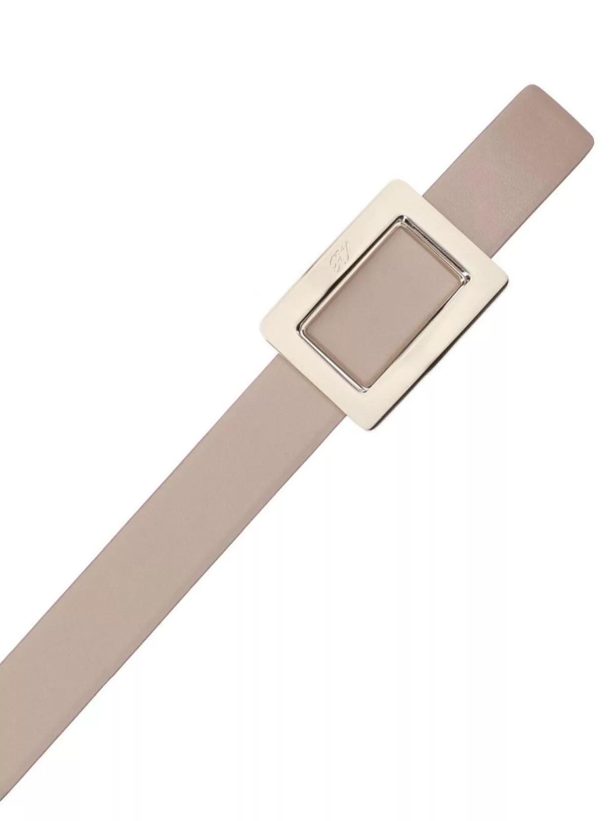 Roger Vivier Adjustable Dual-tone Rectangular Buckle Belts