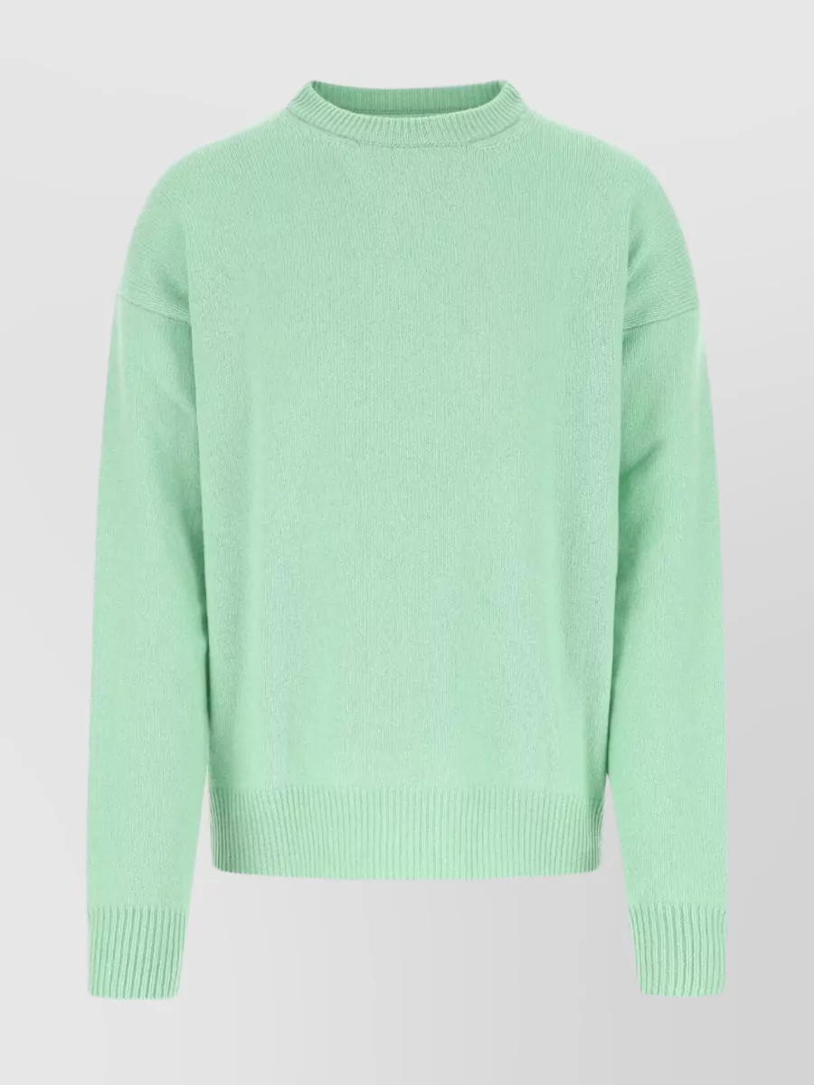 Shop Jil Sander Long Sleeves Oversize Cashmere Sweater In Pastel
