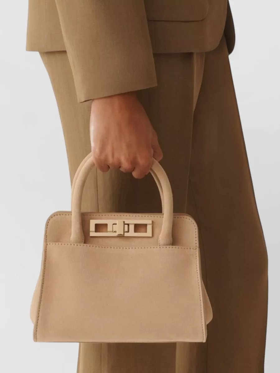Fabiana Filippi Suede Leather Mini Bag