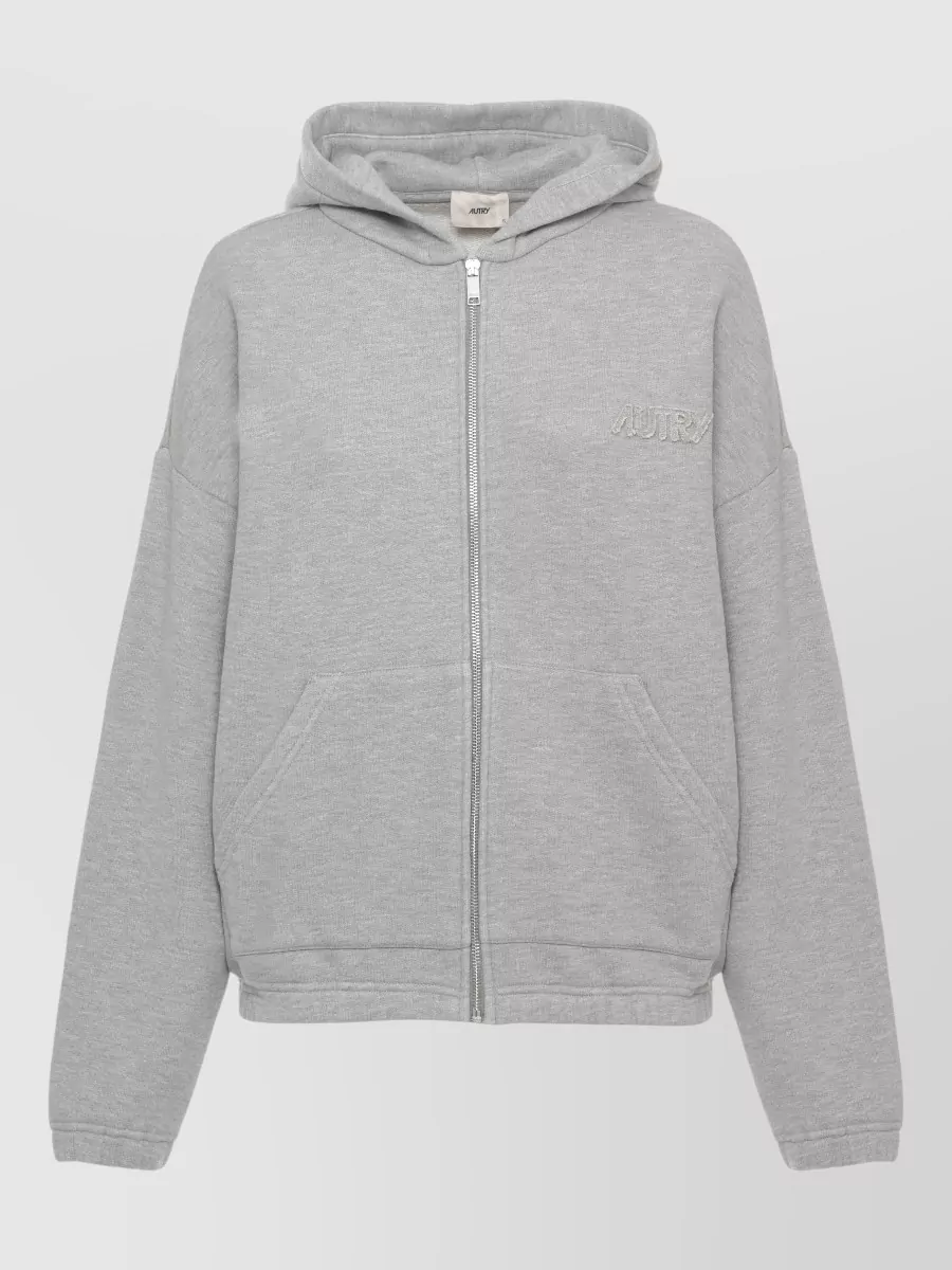 Autry Hooded Zip-Up Sweatshirt