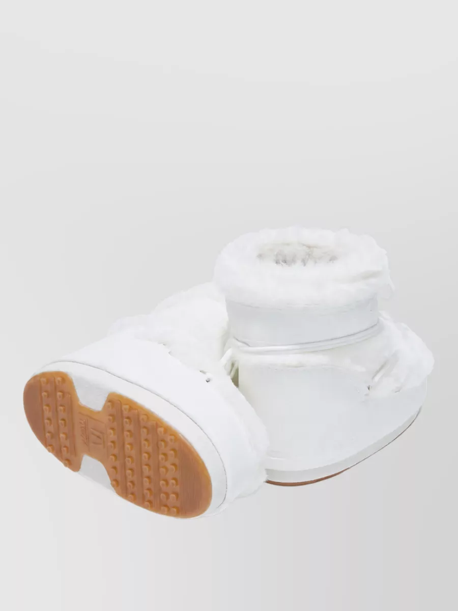 Moon Boot Faux Fur Ankle Snow Boots