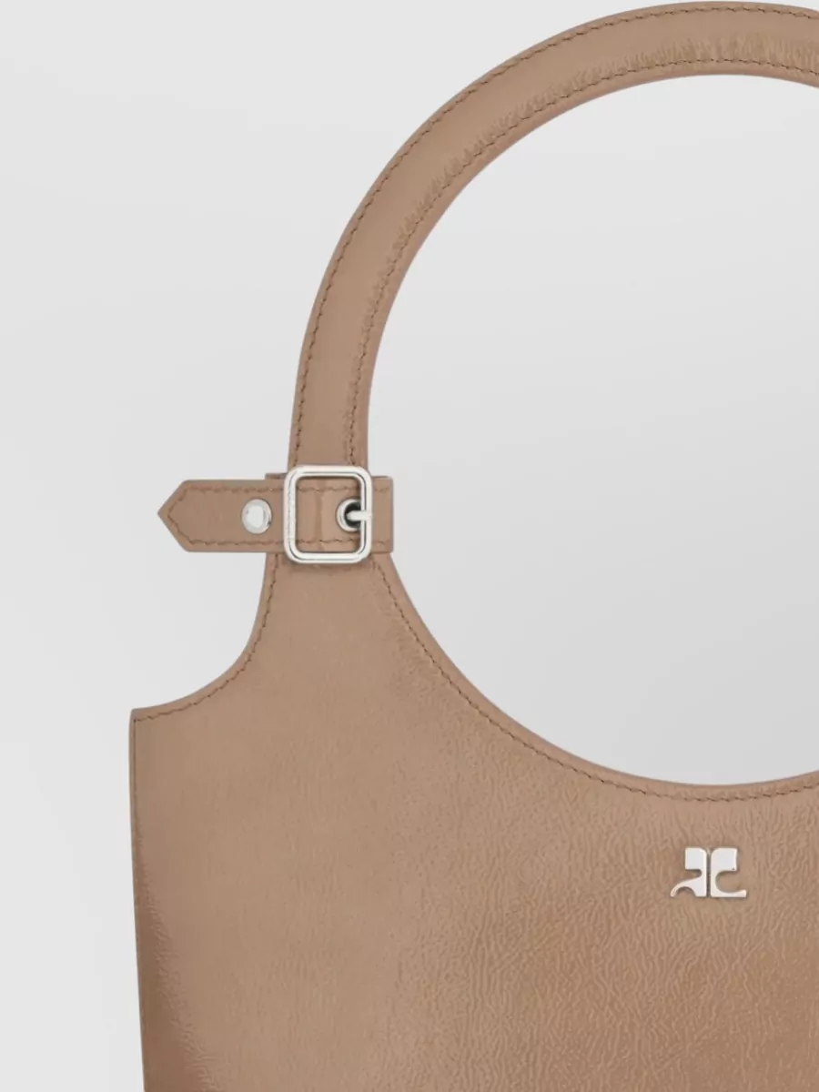 Courrèges Shoulder Bag Adjustable Strap