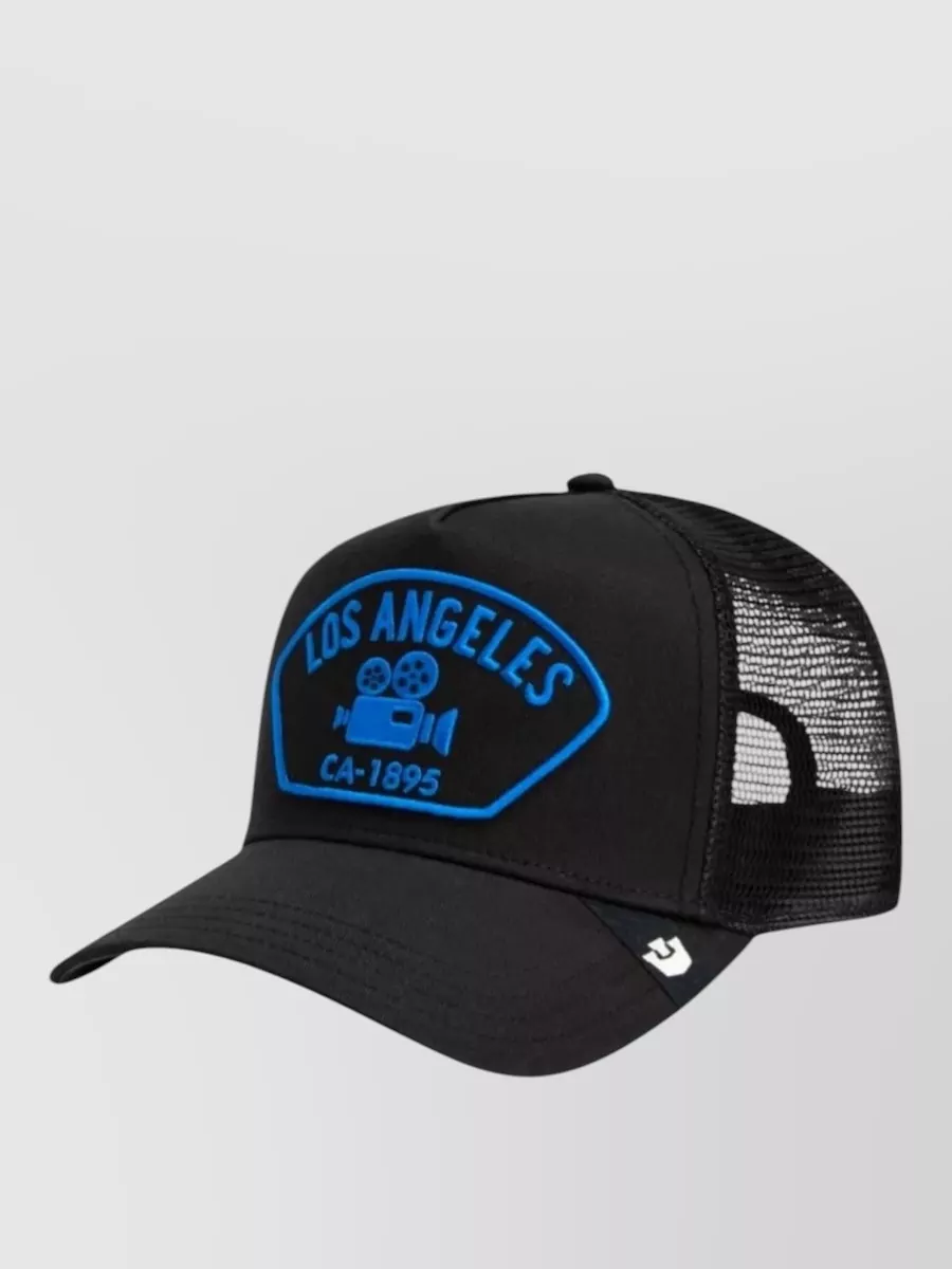 Goorin Bros logo-print trucker cap