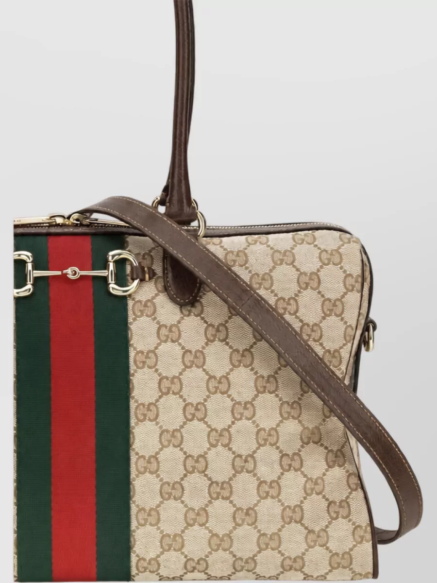 Gucci Bamboo Fabric Tote Bag