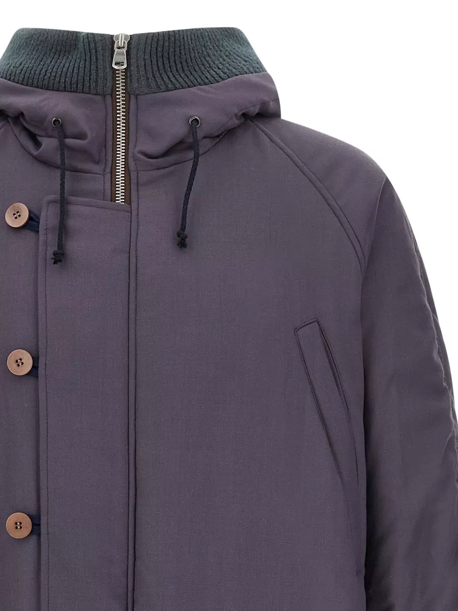 Magliano Virgin Wool Hooded Parka