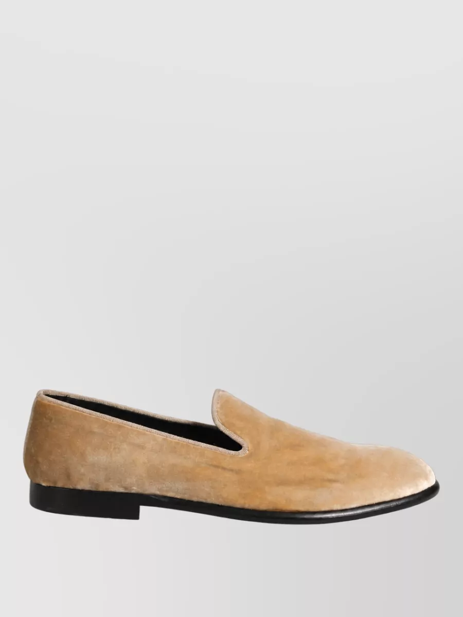 Dolce&Gabbana Suede Slippers