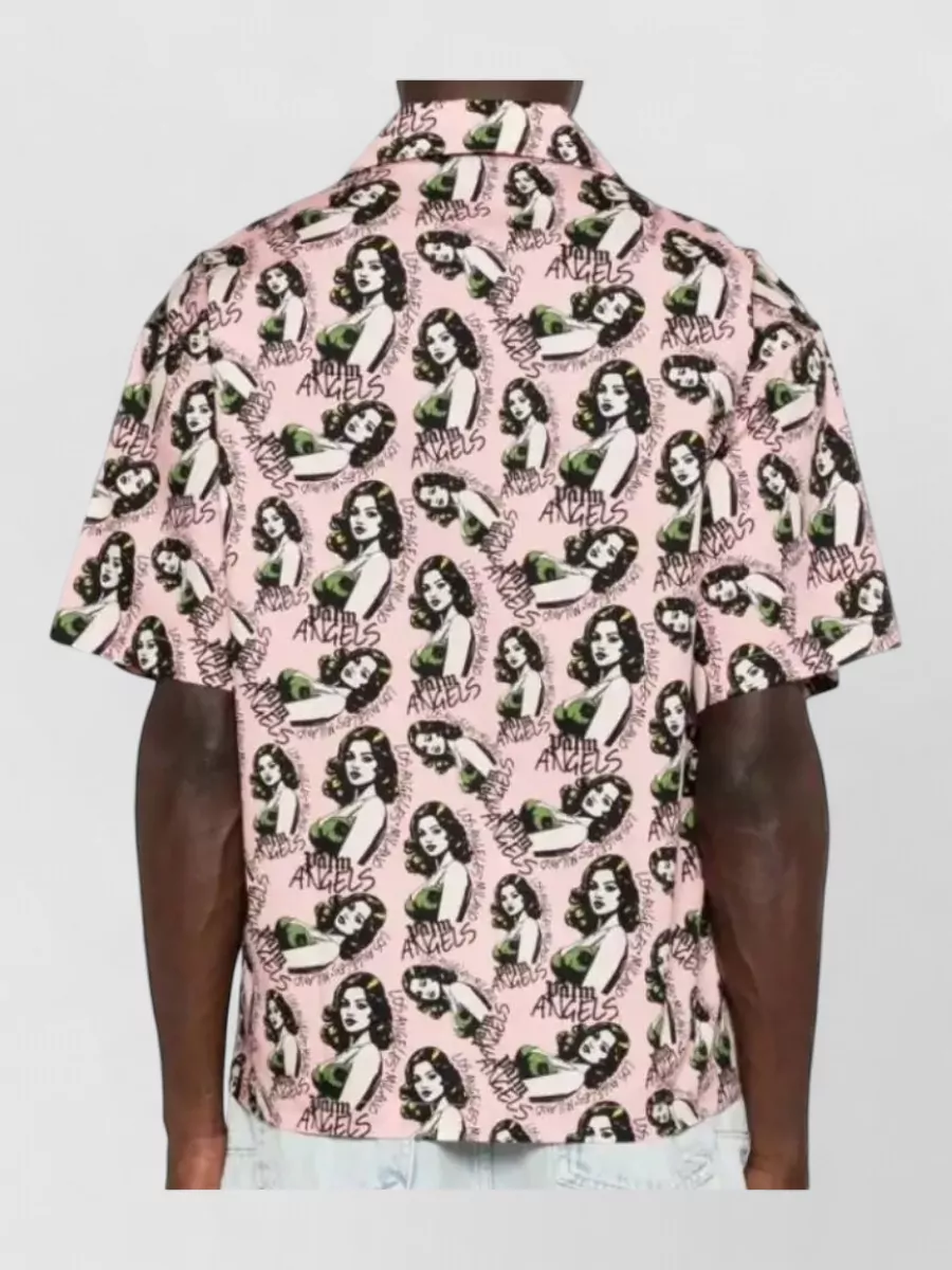 Palm Angels Loose Bowling Shirt