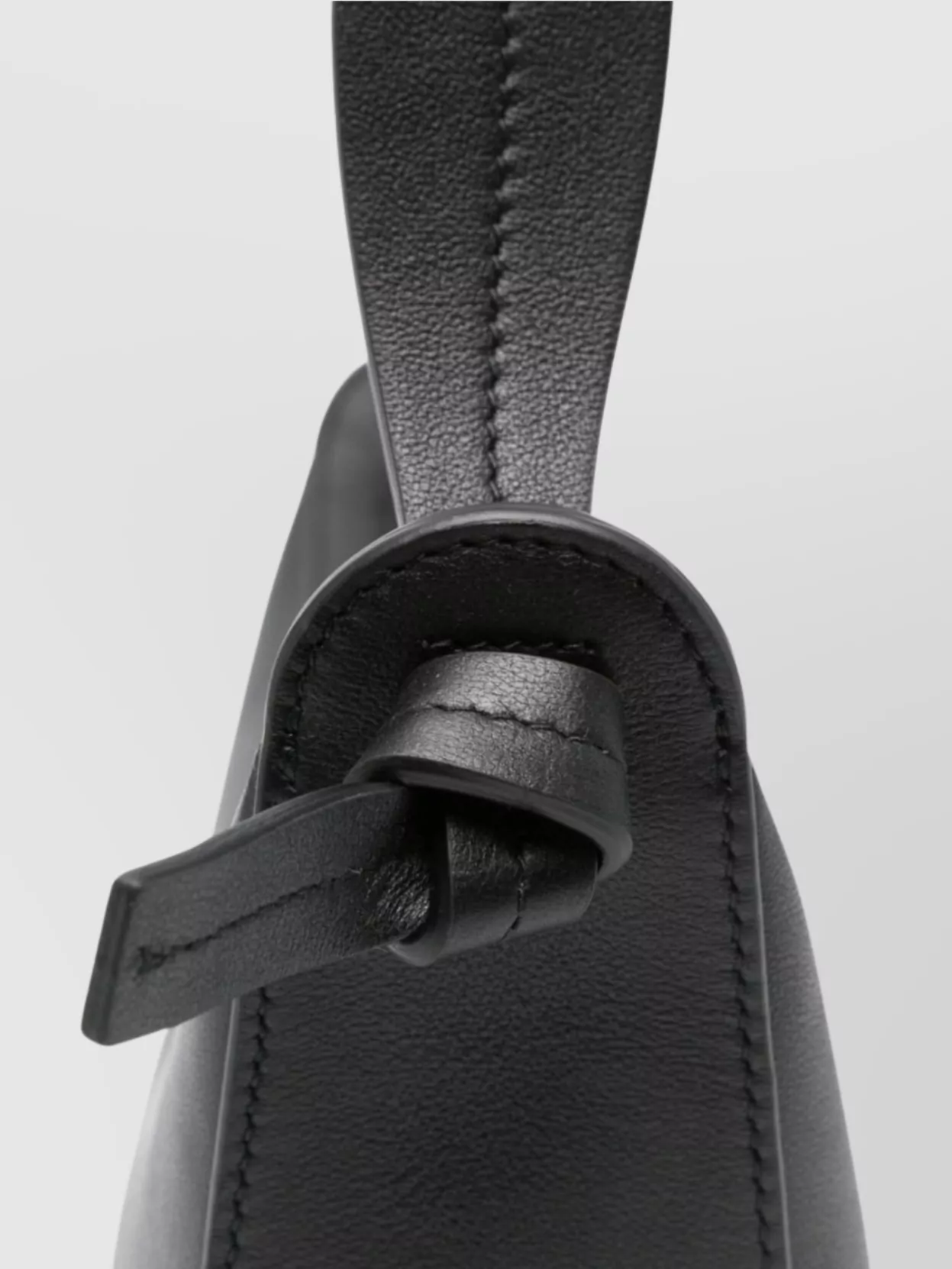 Jil Sander Leather Crossbody Bag Knot Detail