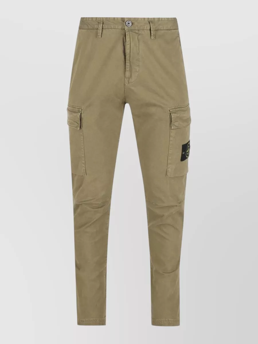 Stone Island cotton regular-fit cargo shorts