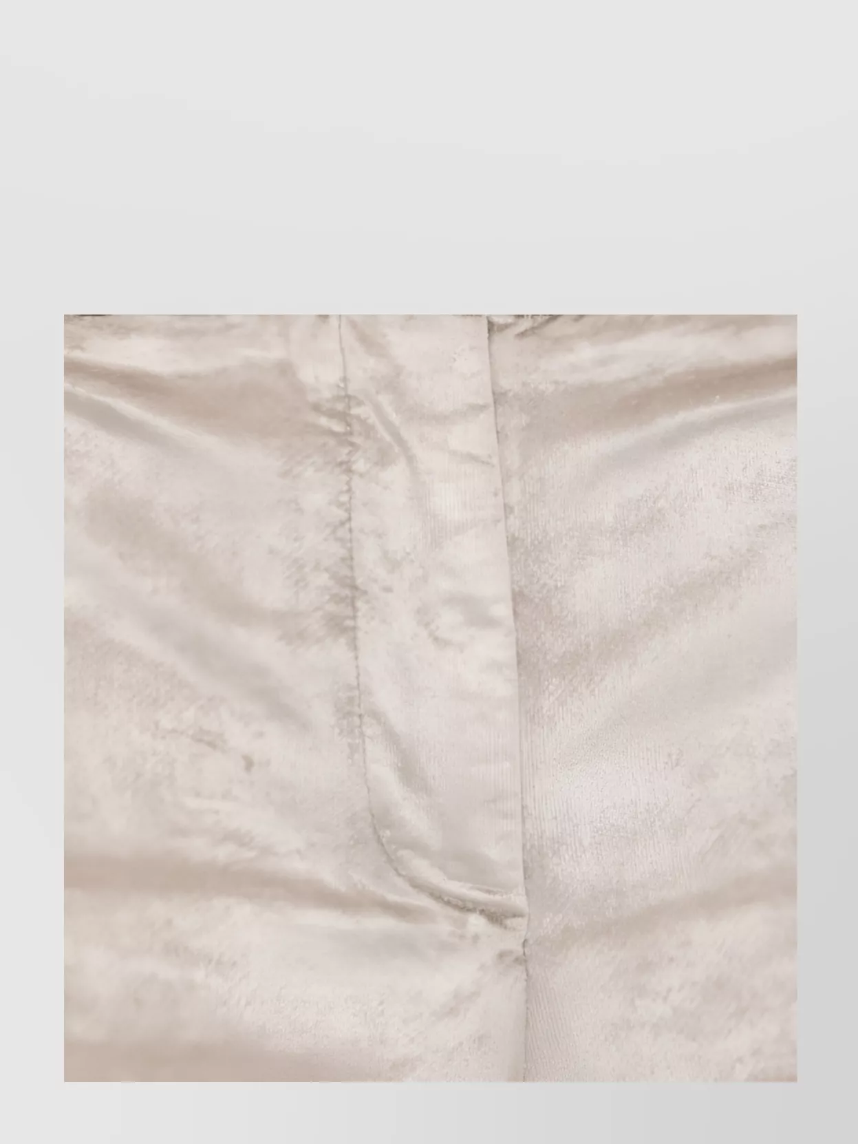 Peserico Wide Leg Trousers Leather Detail