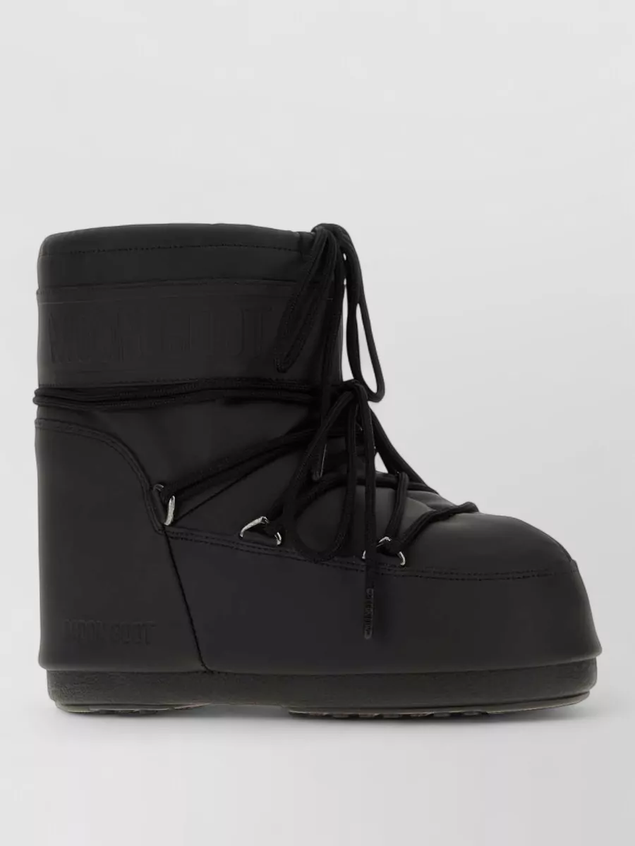 Moon Boot synthetic leather icon low ankle boots