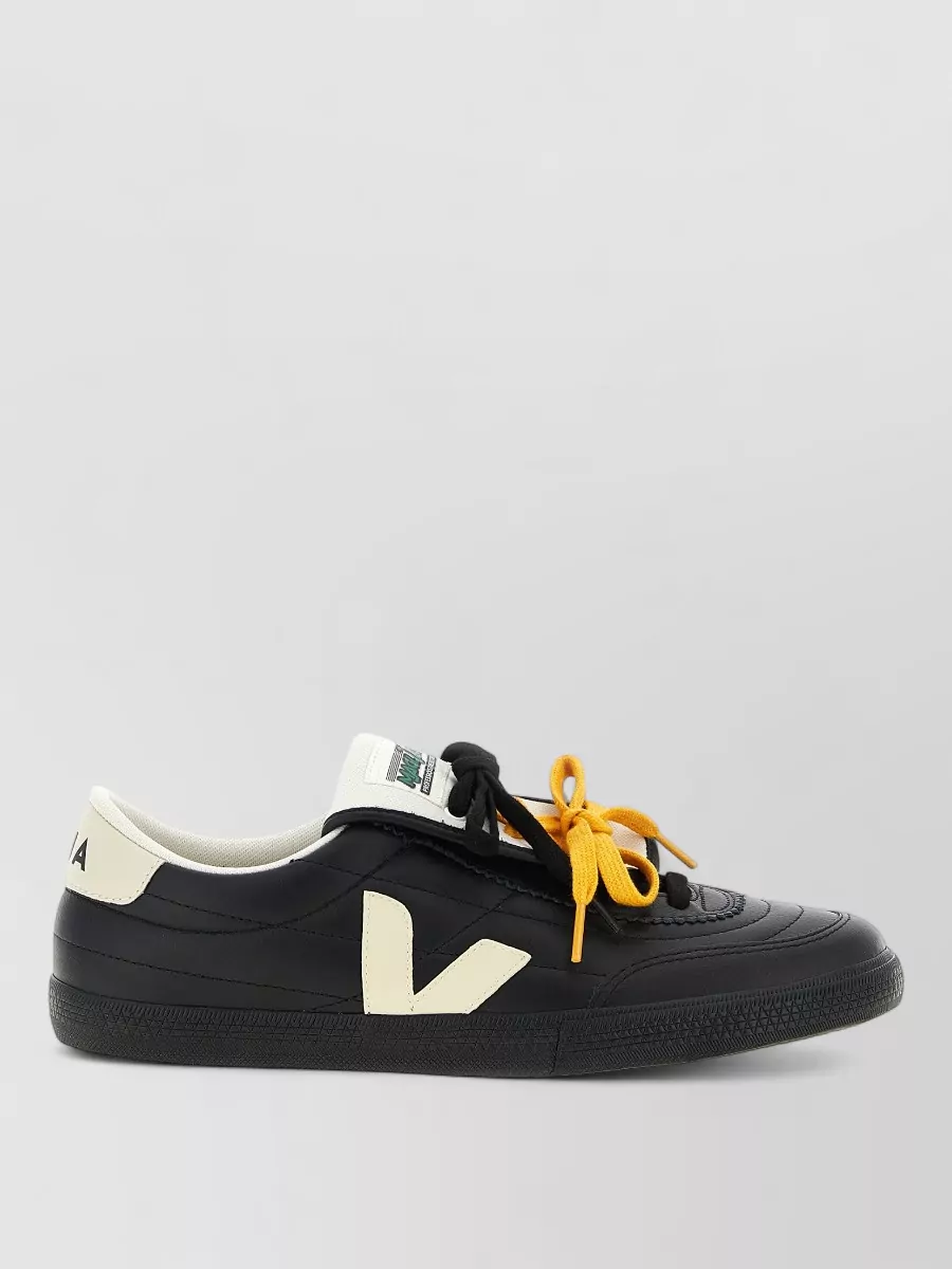 Veja Leather Low-Top Sneakers