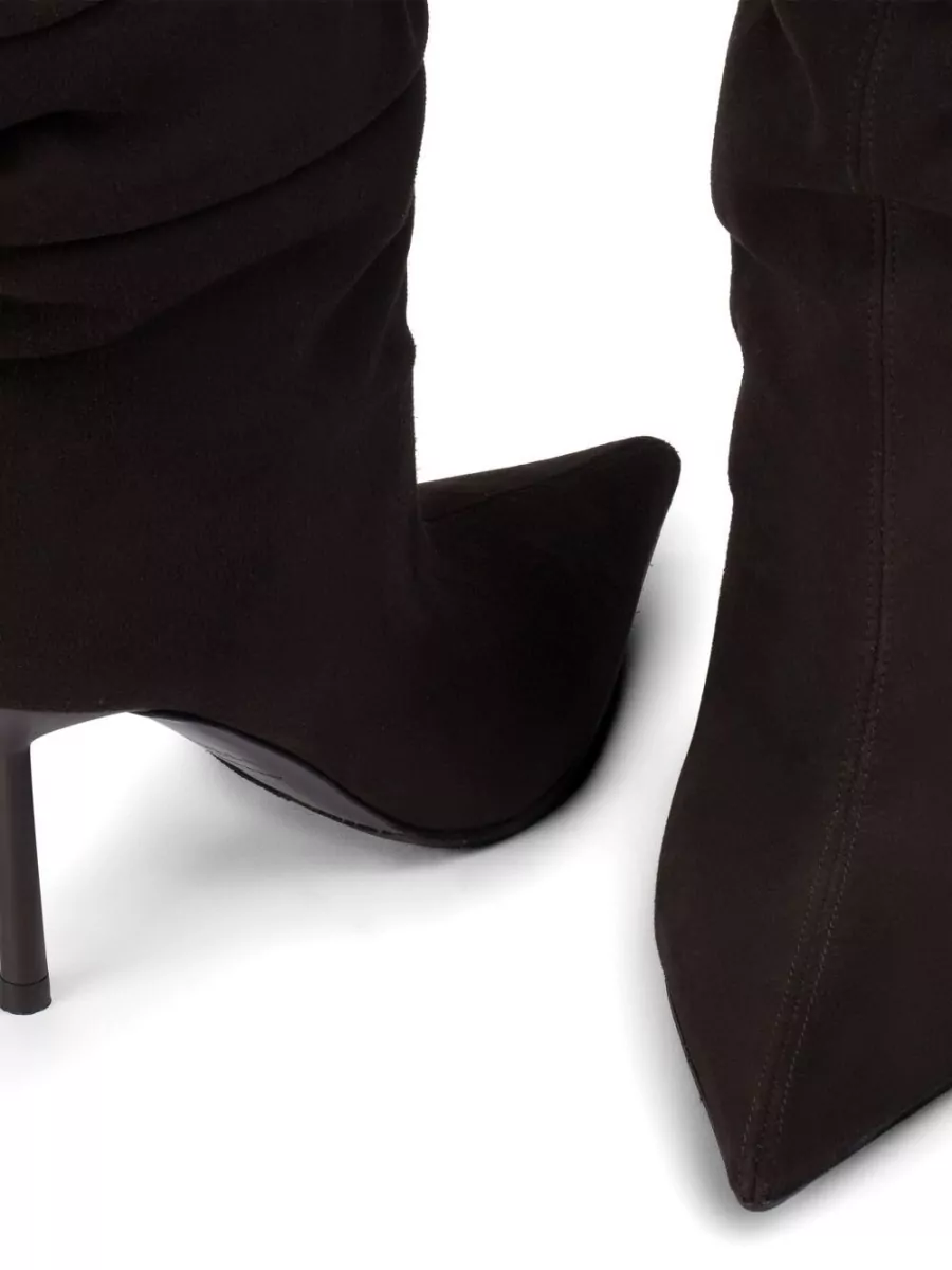 Le Silla Suede Leather Ankle Boots