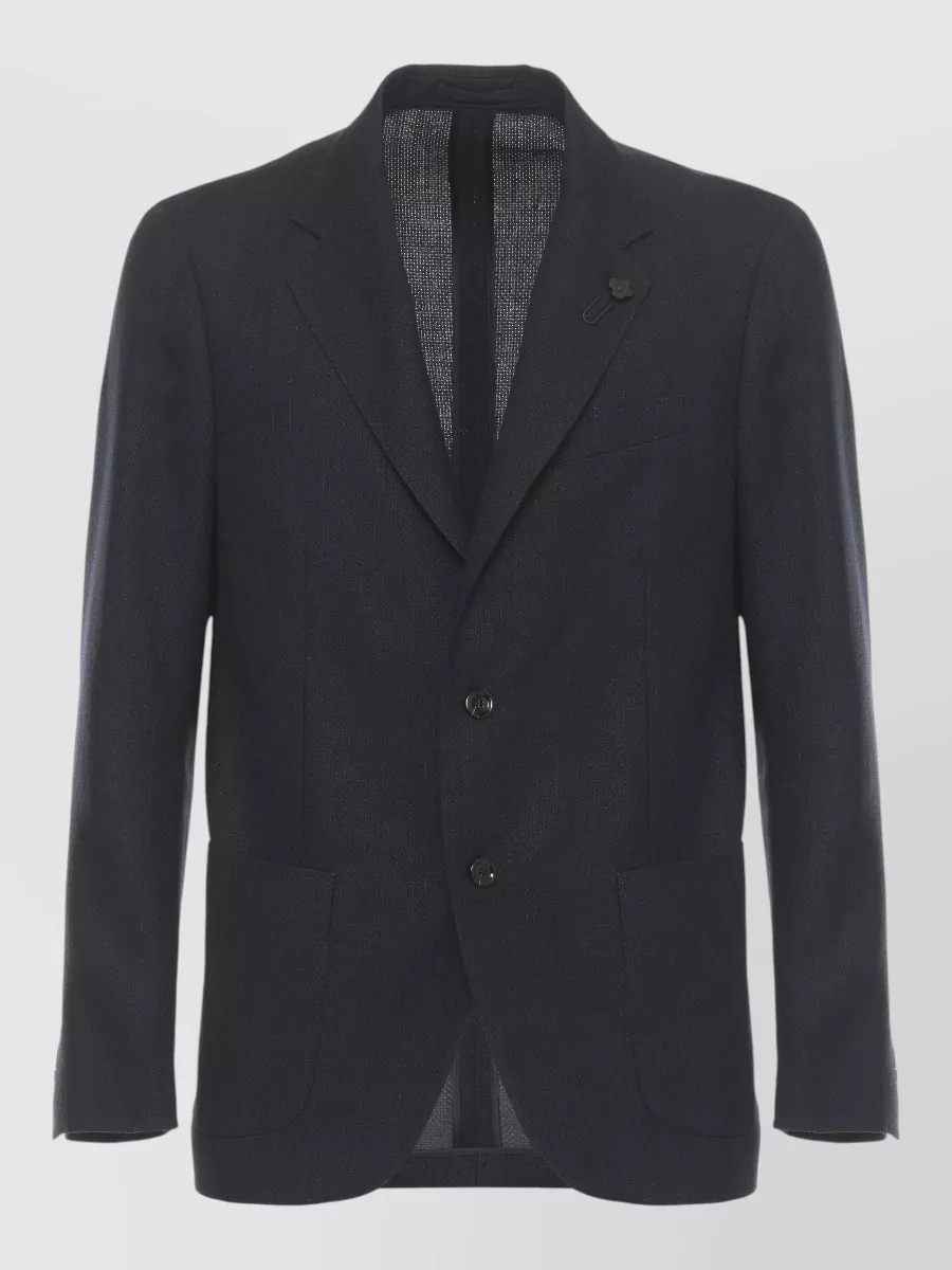 Lardini virgin wool linen blazer