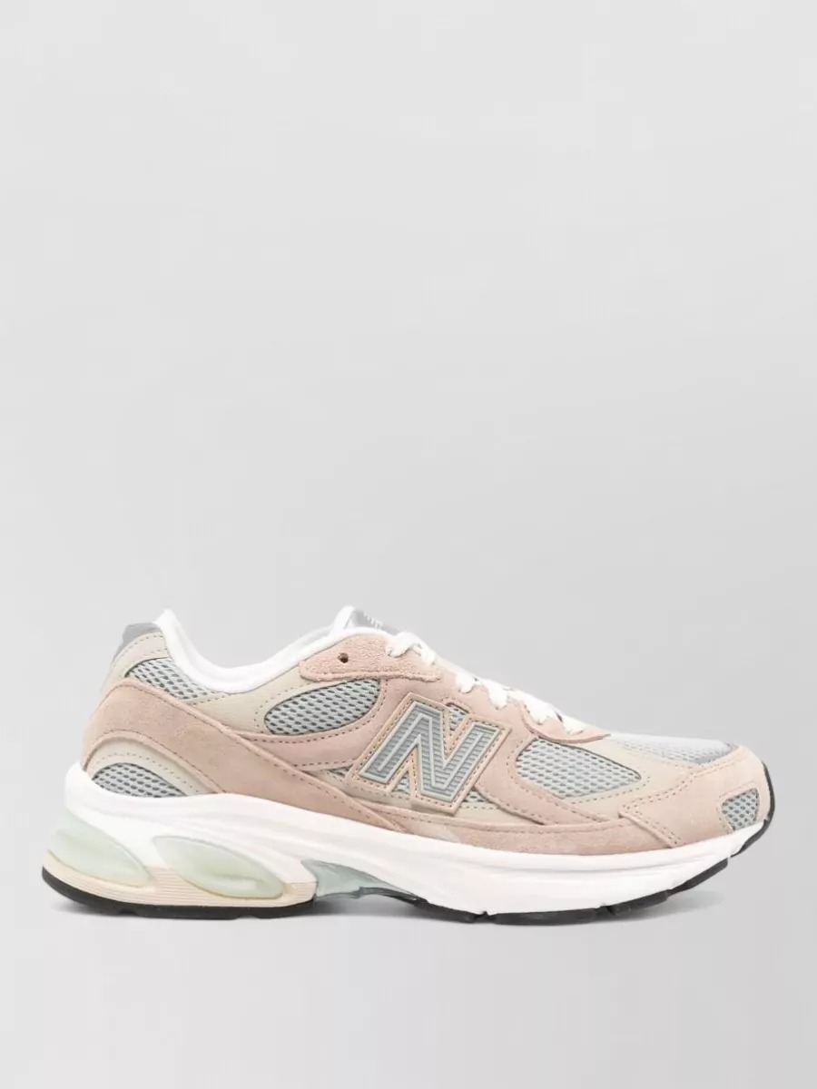 New Balance Leather Mesh Low-Top Sneakers