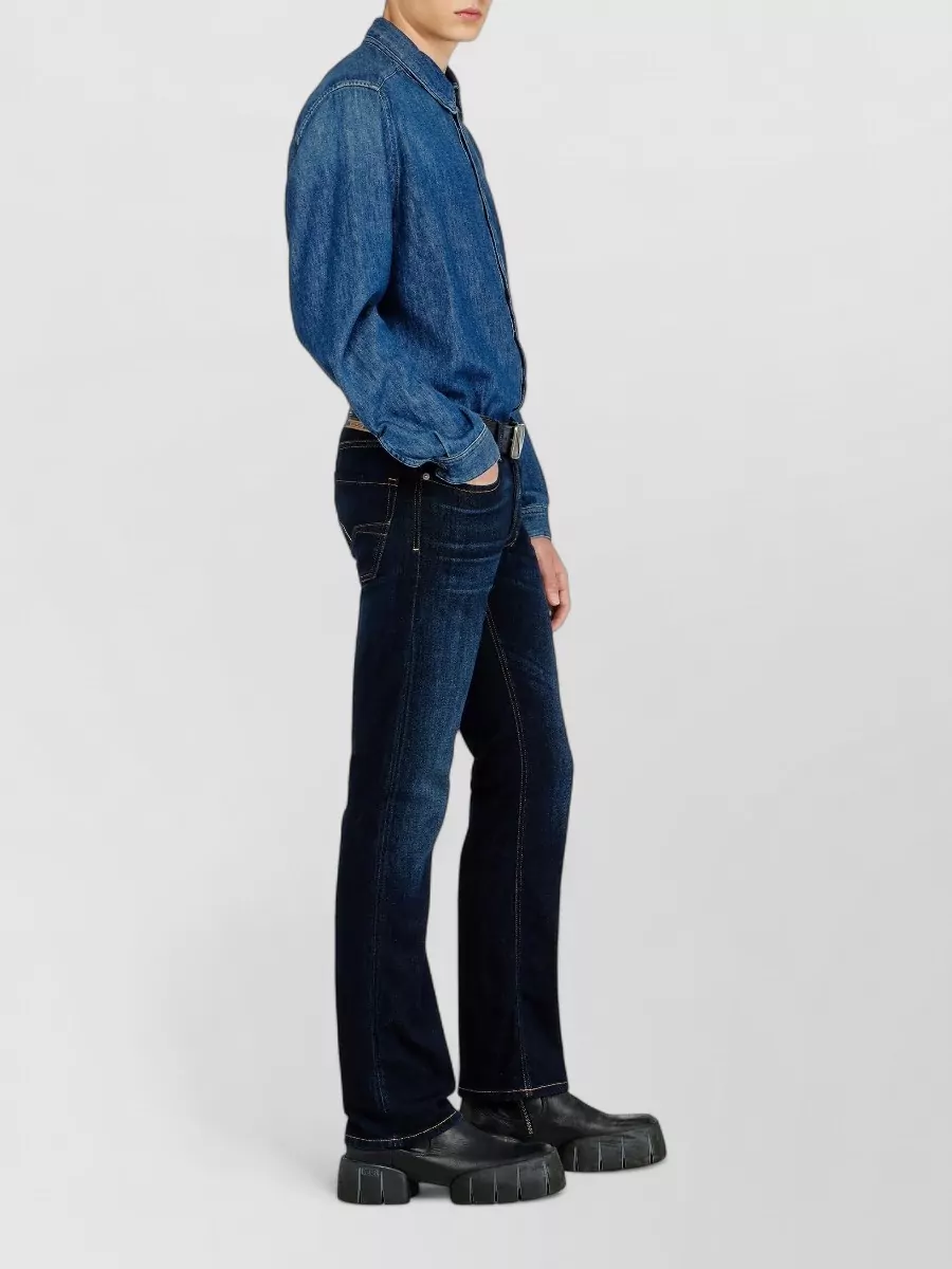 Diesel Denim Straight-Leg Jeans