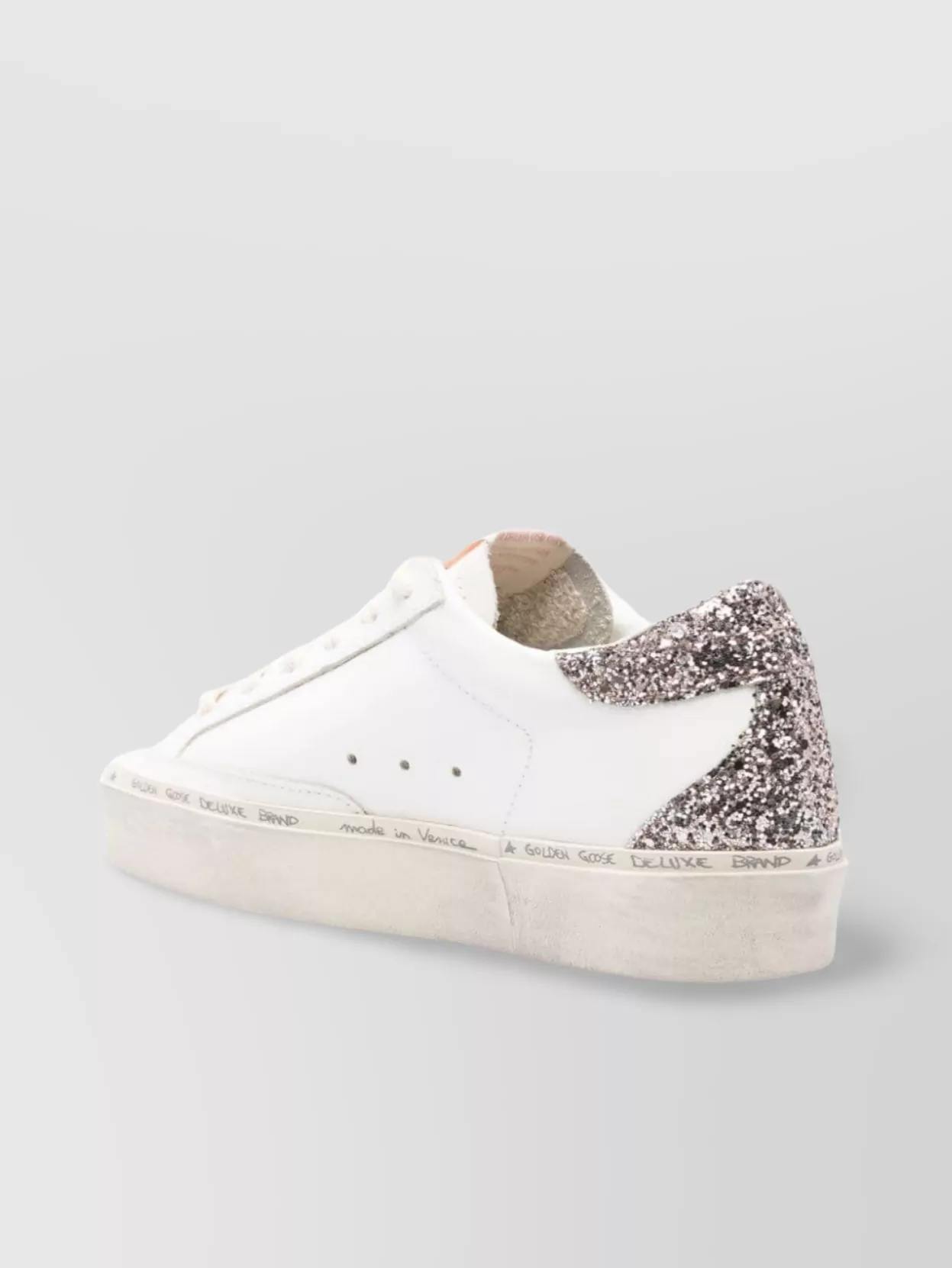 Golden Goose Leather Sneakers With Contrasting Heel Counter