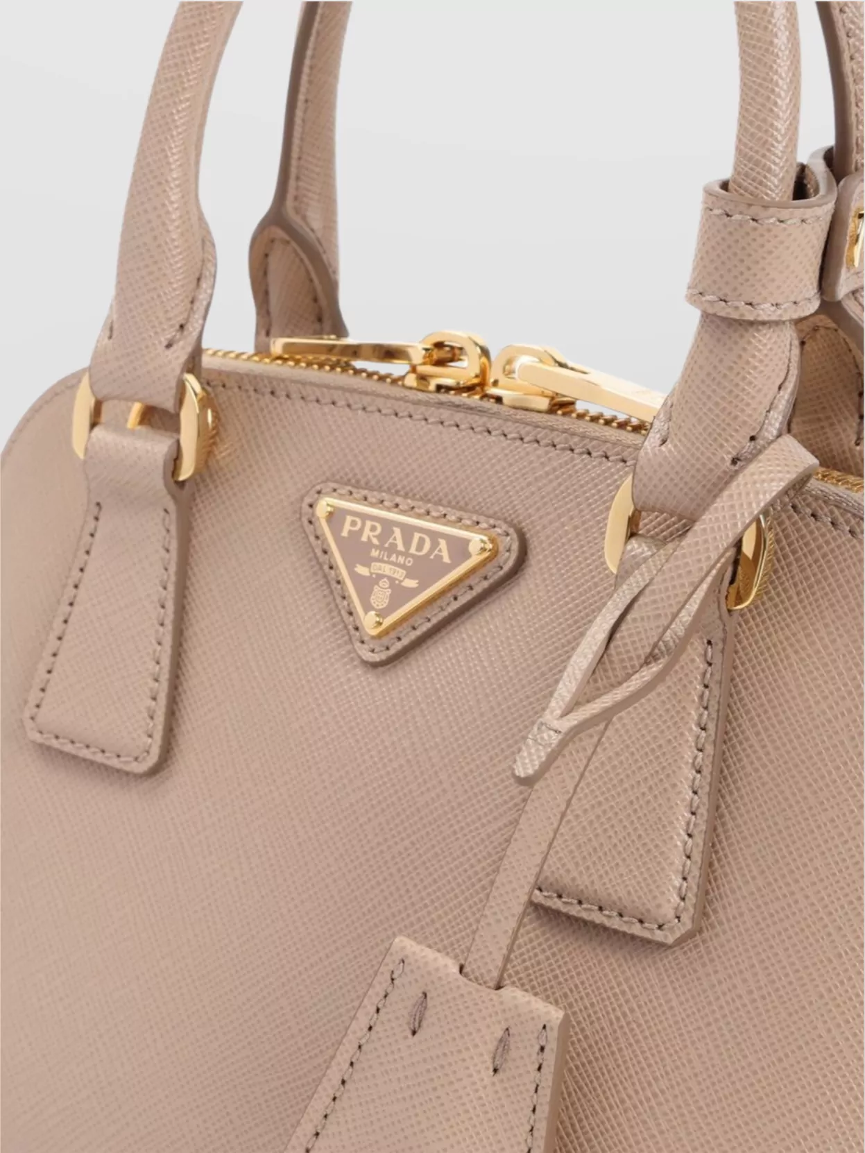 Prada Calf Leather Shoulder Bag