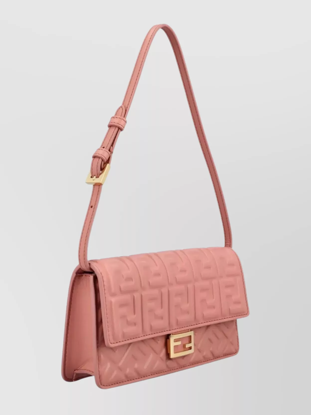 Fendi Chain Wallet Bag Nappa Leather Ff Motif