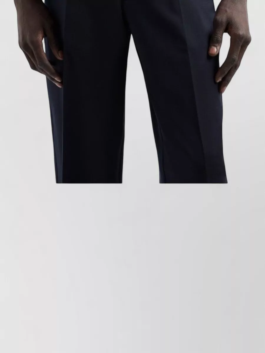 Emporio Armani Virgin Wool Tailored Trousers