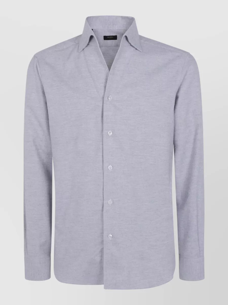 Barba Napoli cotton classic shirt