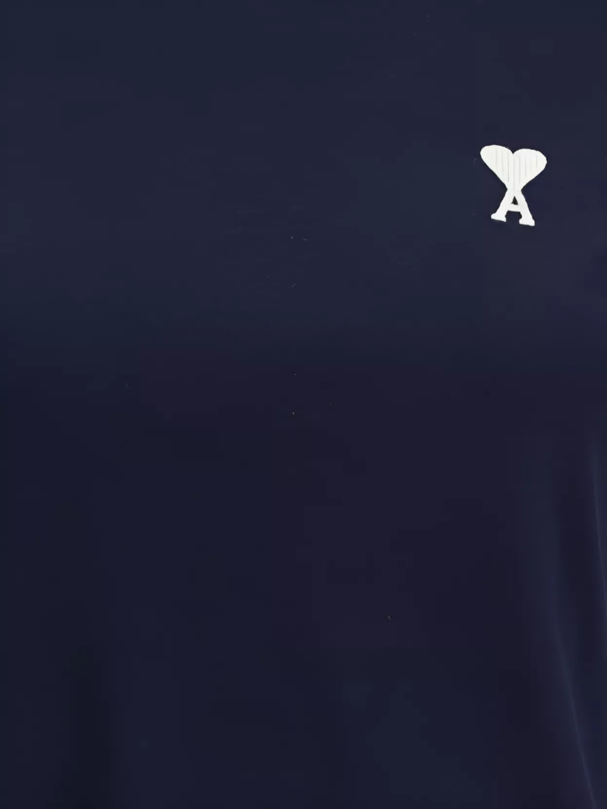 Ami Paris Logo Crew Neck T-Shirt For Casual Looks