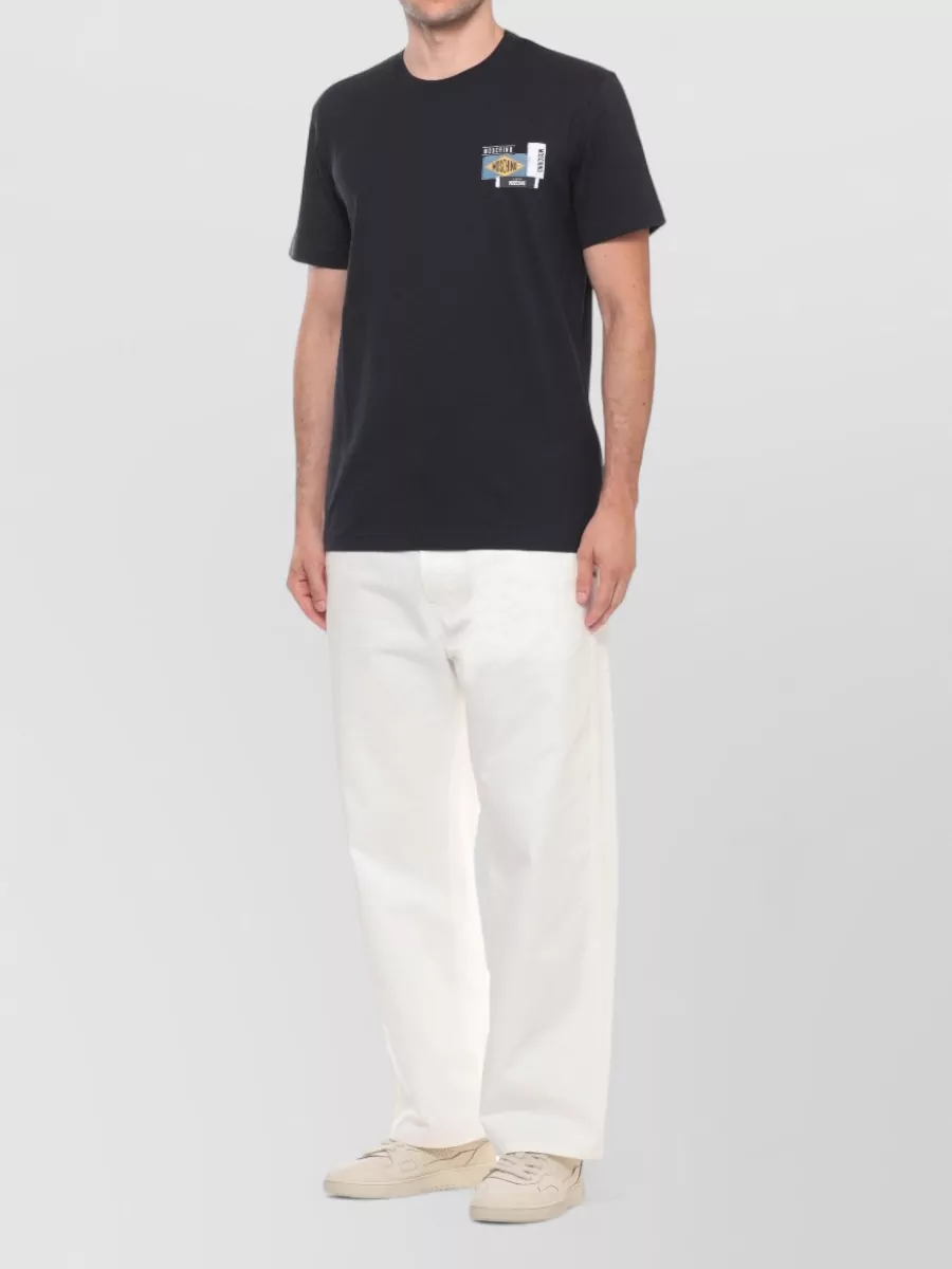 Moschino Cotton Short-Sleeve T-Shirt